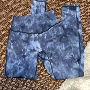 Gymshark elevate blue tye dye leggings